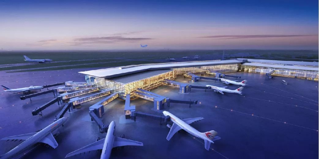 南京禄口国际机场t1航站楼启动改扩建工程